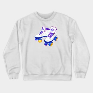 Roller Derby skaters Crewneck Sweatshirt